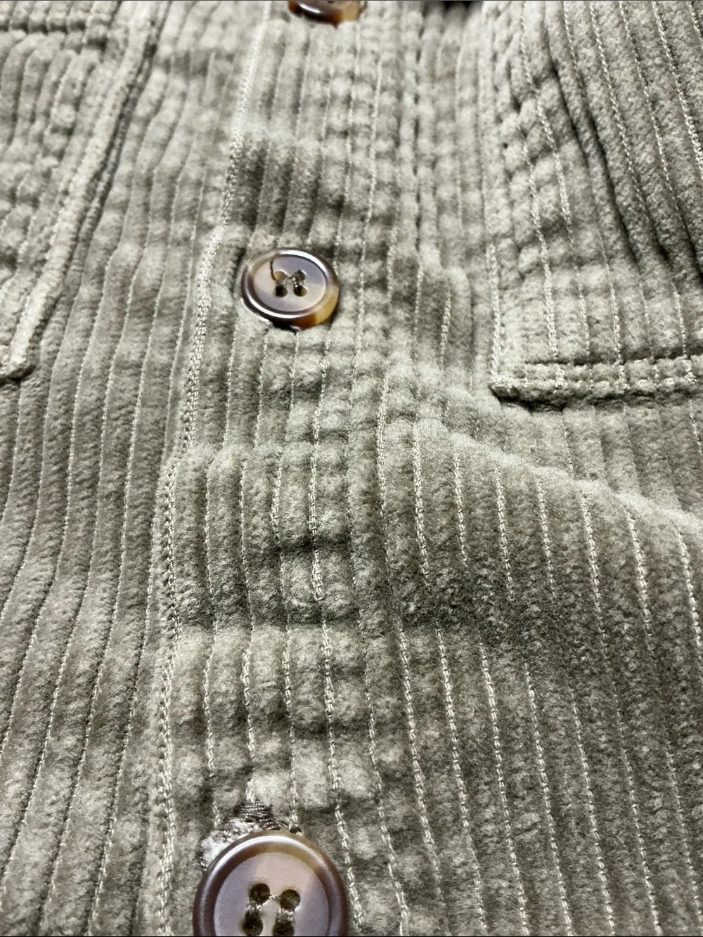 Chunky Corduroy Motorcycle Dirt Bike Upcycled Shirt Jacket Top
